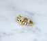 Bague 47 Frascarolo - Bague zèbre en or jaune, émail, rubis et diamants 58 Facettes