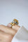Bague 47 Frascarolo - Bague zèbre en or jaune, émail, rubis et diamants 58 Facettes