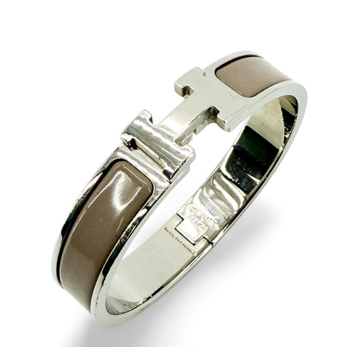 Bracelet Hermès Clic H - Bracelet en argent et émail 58 Facettes ed8onwvhz7