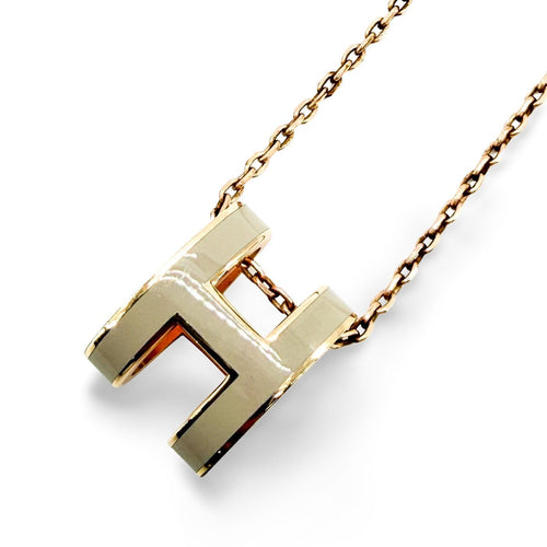 Collier Hermès Pop H - Pendentif chaîne en métal et émail 58 Facettes wfbv9otd2s