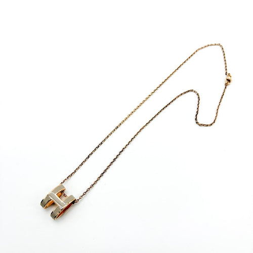 Collier Hermès Pop H - Pendentif chaîne en métal et émail 58 Facettes wfbv9otd2s