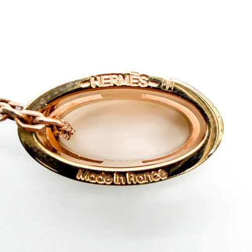 Collier Hermès Pop H - Pendentif chaîne en métal et émail 58 Facettes wfbv9otd2s
