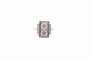 Bague 54 Bague vintage style Art déco en platine et diamants 58 Facettes 26483-26556