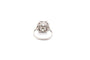 Bague 54 Bague vintage style Art déco en platine et diamants 58 Facettes 26483-26556