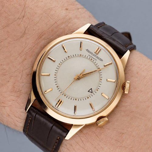 Montre Jaeger-LeCoultre Memovox - Montre 37 mm en or rose 58 Facettes FB11933