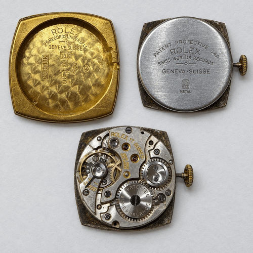 Montre Rolex - Montre vintage mécanique en or jaune 18k 58 Facettes FB11943