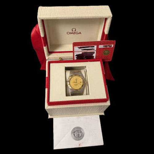 Montre Omega Constellation - Montre automatique en or jaune et acier 58 Facettes MT48084