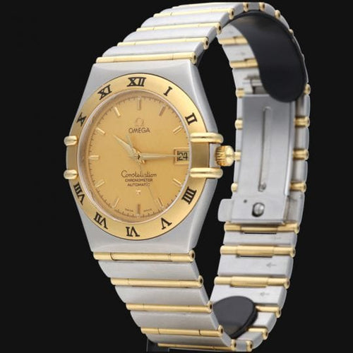 Montre Omega Constellation - Montre automatique en or jaune et acier 58 Facettes MT48084