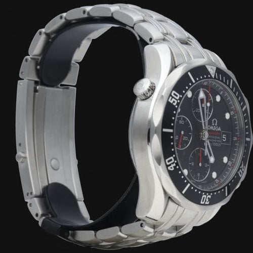 Montre Omega Seamaster - Montre Diver 300M chronographe en acier 58 Facettes MT48140
