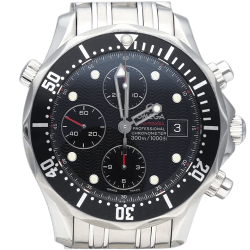 Montre Omega - Montre Seamaster Diver 300M Chronograph en acier 58 Facettes MT48141
