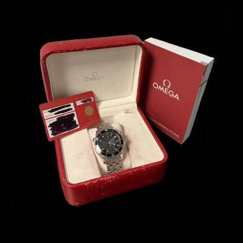 Montre Omega - Montre Seamaster Diver 300M Chronograph en acier 58 Facettes MT48141