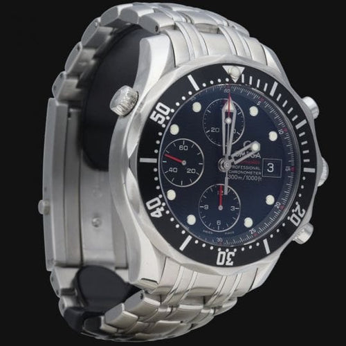 Montre Omega - Montre Seamaster Diver 300M Chronograph en acier 58 Facettes MT48141