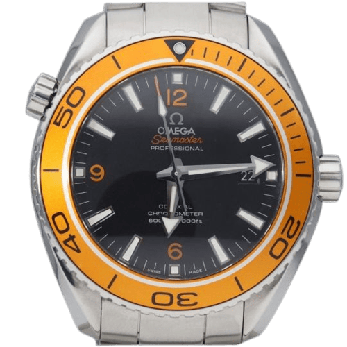 Montre Omega Seamaster - Montre Planet Ocean 600M en acier 58 Facettes MT47027