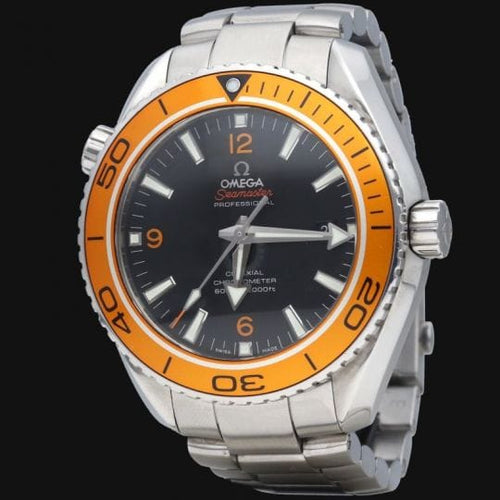 Montre Omega Seamaster - Montre Planet Ocean 600M en acier 58 Facettes MT47027