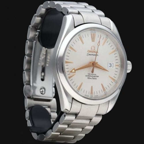 Montre Omega - Montre Seamaster Aqua Terra Co-Axial en acier 58 Facettes MT48193