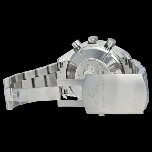 Montre Omega Speedmaster - Montre Day-Date chronographe en acier 58 Facettes MT48229