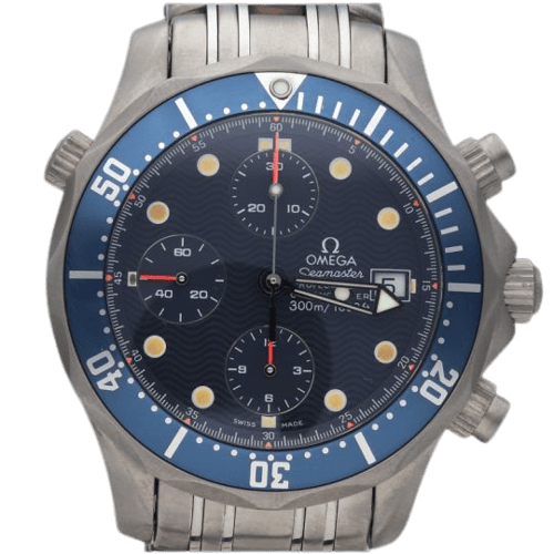 Montre Omega - Montre Seamaster Diver 300M Chronograph en titane 58 Facettes MT48164