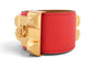 Bracelet Hermès Collier de Chien Médor - Bracelet en cuir Epsom rose 58 Facettes 276893