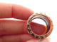 Bague 52 Bulgari B.zero1 - Bague en or rose 18k et céramique noire 58 Facettes 276699