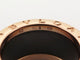 Bague 52 Bulgari B.zero1 - Bague en or rose 18k et céramique noire 58 Facettes 276699