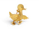 Broche Boucheron - Broche canard en or jaune 18K, émeraude et diamants 58 Facettes 276292