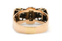 Bague 60 Art déco - Bague en or jaune 18 carats et diamants 8/8 58 Facettes 24100