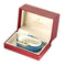 Montre Cartier Tank Must - Montre en argent plaqué or cadran bleu 58 Facettes A1249