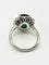 Bague 50 Bague cocktail en platine, tourmaline verdélite 4,60 ct et diamants 58 Facettes ANELLO TORMALINA VERDEITE