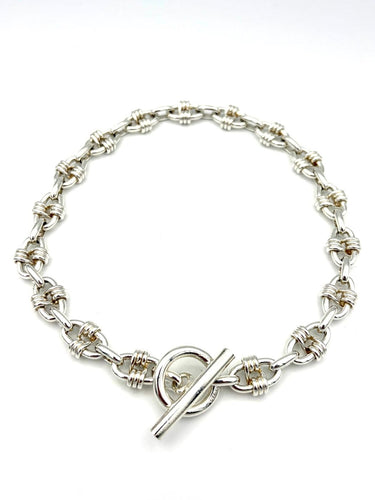 Collier Hermès Cybelle - Collier vintage en argent 58 Facettes HERMES COL 1049