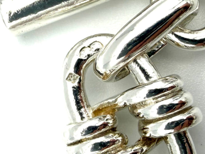 Collier Hermès Cybelle - Collier vintage en argent 58 Facettes HERMES COL 1049