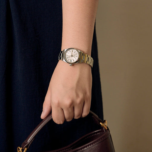 Montre Rolex Datejust - Montre en acier cadran argenté 58 Facettes A1188