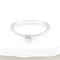 Bague 55 Solitaire - Bague en or blanc et diamant 0,05 ct 58 Facettes 159/24N
