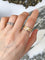 Bague 57 Bague en or jaune et or rose 18K avec diamants 58 Facettes 287