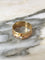 Bague 57 Bague en or jaune et or rose 18K avec diamants 58 Facettes 287