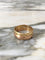 Bague 57 Bague en or jaune et or rose 18K avec diamants 58 Facettes 287