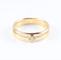 Bague 51 Bague solitaire en or jaune 18K et diamant 0,16 ct 58 Facettes 159/24SL3