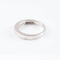 Bague 55 Alliance demi-tour en or blanc et diamants baguette 58 Facettes 131370A