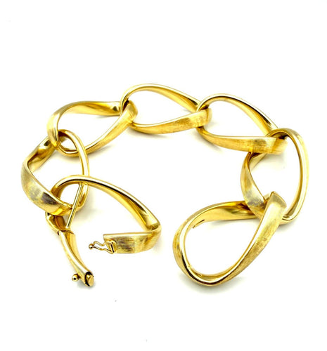 Bracelet Bracelet vintage en or jaune 18K 58 Facettes VINTAGE BRA DV