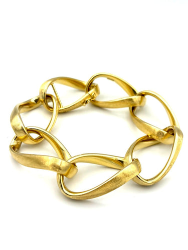 Bracelet Bracelet vintage en or jaune 18K 58 Facettes VINTAGE BRA DV