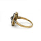 Bague 44 Art Déco - Bague en or jaune, platine, onyx et diamants 58 Facettes 260233R