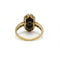 Bague 44 Art Déco - Bague en or jaune, platine, onyx et diamants 58 Facettes 260233R
