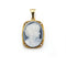Pendentif Pendentif camée onyx en or jaune et diamants 58 Facettes 260249R