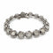 Bracelet Bracelet XIXe - Bracelet en or 18k et argent avec diamants 58 Facettes 1442