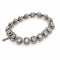 Bracelet Bracelet XIXe - Bracelet en or 18k et argent avec diamants 58 Facettes 1442