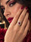 Bague 57 Art déco - Bague cocktail en or jaune 750, rubis et diamants 58 Facettes 50521