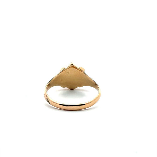 Bague 55 Bague vintage en or jaune, perles et rubis 58 Facettes 50522