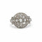 Bague 53 Art déco - Bague en platine et diamants taille rose 58 Facettes 144