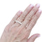 Bague 52 Alliance en platine et diamants taille brillant 2,4 carats 58 Facettes 36000