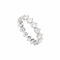 Bague 52 Alliance en platine et diamants taille brillant 2,4 carats 58 Facettes 36000