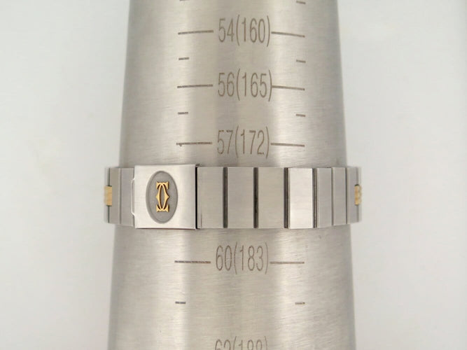 Montre Cartier - Montre Santos Octogonale GM en or et acier 58 Facettes 276868